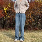Semi-Wide Side Banding Denim