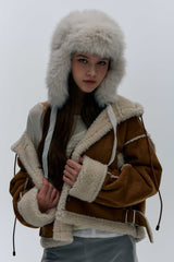 ADORABLE HOOD MUSTANG / CAMEL