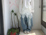 シフォンレイヤードスカート