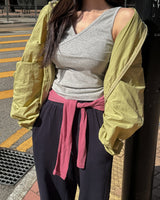 ロヌラップスリーブレストップ