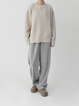 [Premium] Snow Puff Round Cardigan