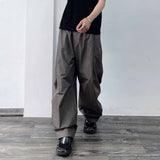 Structural Pleated Drawstring Pants