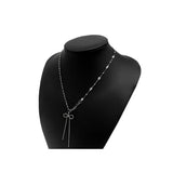 [Celeb pick] Mellow loose ribbon Necklace