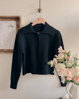 Kara knit zip-up