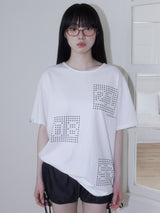 DOT SIGNATURE T-SHIRT (WHITE)