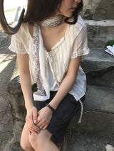Rotik Bold Sheer Blouse (1color)