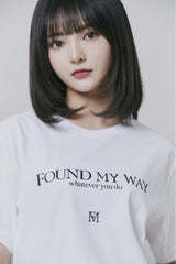 FMW レタリング ロゴ Tシャツ (W) - ブラック