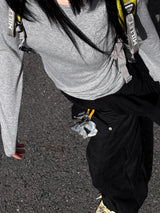  CUTTING BALLOON CARGO PANTS