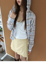 Ranel check hoodie (2color)