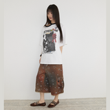 チョーカーロックTシャツ ホワイト
