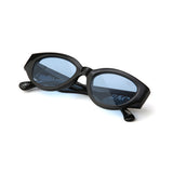 D.fox Original Glossy Black / Blue Tint Lens