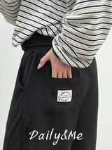 cotton banding jogger pants(3color)