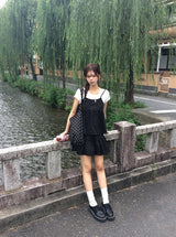 Prue Flare Strap Sleeveless Blouse