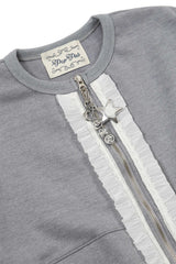 Starring Zip-Up Jacket [Gray]