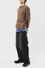 Milla Round Knit Cardigan (3color)