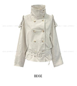 Penner Belted Short Trench Jacket