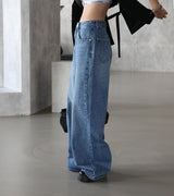 Celeb Long Wide Jeans