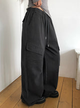 Zeta Cargo String Wide Banding Pants