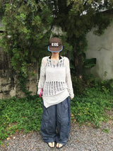 Multi-pocket non-fade shirring cargo pants (2c)
