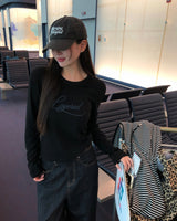 [ORIGINAL]ペーパー レタリング ロングスリーブTシャツ