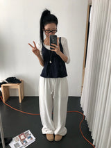 Romanty Shirring Sleeveless