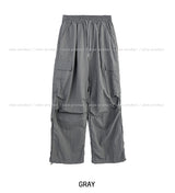 loopy pocket cargo nylon pants