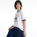 CHECKER ARCH LOGO RINGER T-SHIRT (3color)