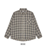 Doze loose fit check shirt
