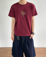 バニーチェックワッペン半袖Tシャツ