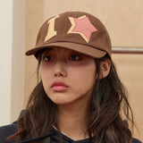 YK Check Applique Ball Cap