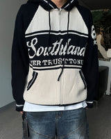 DP South Hachi Knit Zip-up (2C)