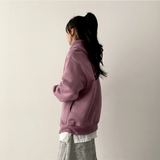 Suffle Star Vintage Two-Way Hooded Zip-Up