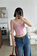 KNIT WIDE DENIM PANTS (2COLORS!)
