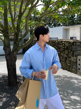  Cool Summer Premium Linen Overfit Shirt