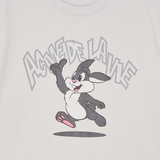 25SS カートゥーンチンチラショートスリーブTシャツ ライトグレー