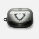 ハートビームケース_ブラック (airpods)