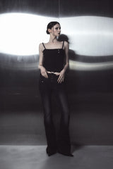 hex Loop button sleeveless