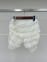 ribbon lace cancan frill shorts