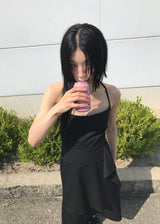 ホルタードレープワンピース