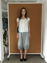 French puff blouse (3color)