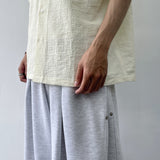 ボクシーエンボシードレイヤーリングシャツ