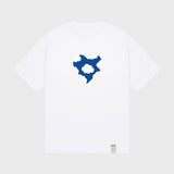 [UNISEX] ビッグブルーハートクラウドスマイルTシャツ