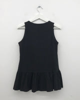 Antique frill sleeveless top (4color)