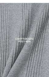 [S/S] ハイリベッドヘンリーネックハーフニット(2color)