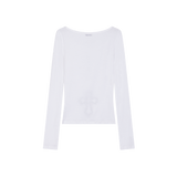 Cross Hotfix Long Sleeve [White]