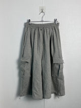 Terry Cargo Sweat String Half Pants 3C