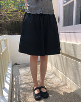 Glen Flare Midi Skirt