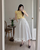 [MADE] Raff Shirring Long Skirt