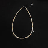 [Celeb pick] Cereal wood Necklace [oatmeal wood]