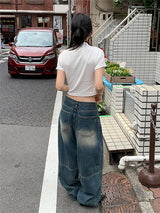 セクションリベットバルーンジーンズ (2C)